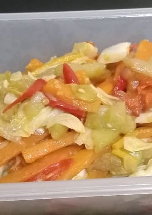 Foto resep Tumis Sayur Campur (Labu Siam, Wortel & Kol)