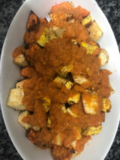 Una foto de 350. Bravas caribeñas en Airfryer (picoteo)