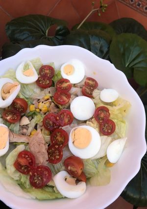 Una foto de Ensalada de pollo