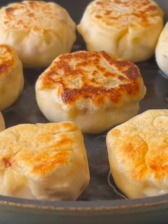Una foto de Gyozas (tortitas)
