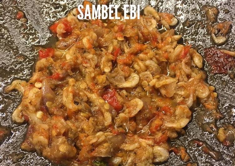 Resep Sambel Ebi 🦐🦐🦐 yang Lezat Sekali