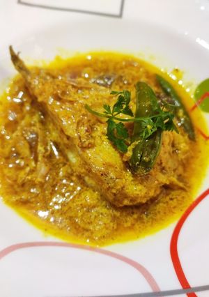 বোয়াল মাছ সেদ্ধ/ভাপা (Steam fish recipe in bengali.) রেসিপির প্রধান ছবি