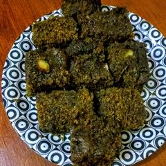 A picture of Wheat flour Chocolate Cake with milk (eggless).