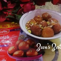 A picture of Ready to mix Gulab Jamuns.