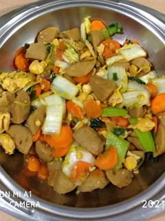 Foto resep Capcay Kuah Bakso