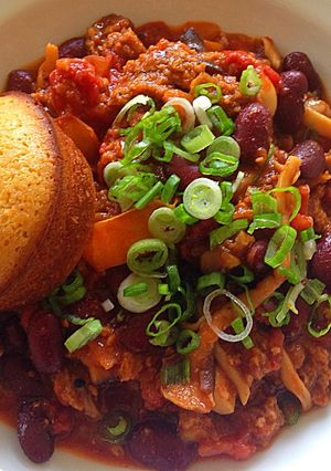 A picture of Vegan Chili.