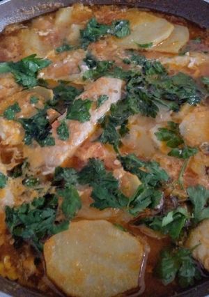 Foto principal de Merluza a la marinera con patatas