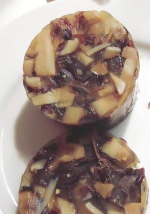 Hình của món Giò thủ chay.