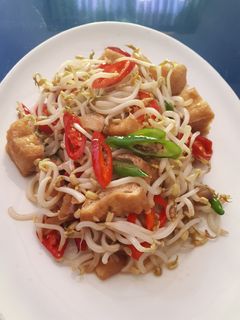 Foto resep Oseng tauge tahu