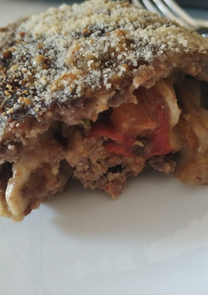 Una foto de Rollo de carne picada rellena
