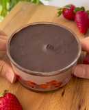 Postre de fresa y chocolate