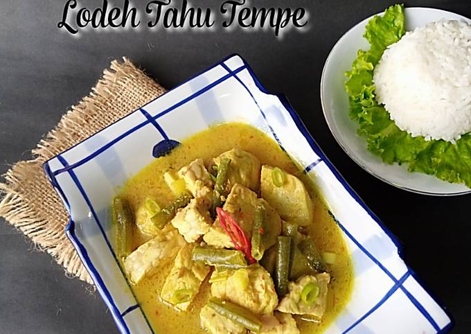 Lodeh Tahu Tempe