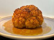 Una foto de coliflor machacada