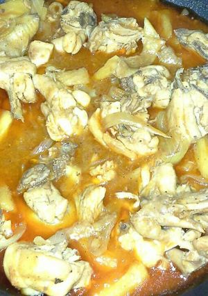 Foto resep Ayam nanas non minyak goreng