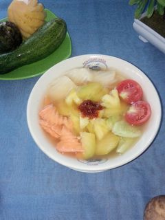 Foto resep Rujak Kuah Pindang