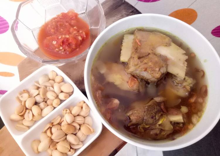 Resep Bebalung iga sapi simple (sup khas lombok), Maknyuss