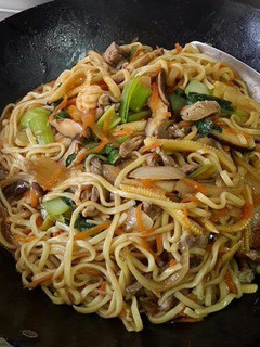 炒什錦意麵 的食譜成品照片