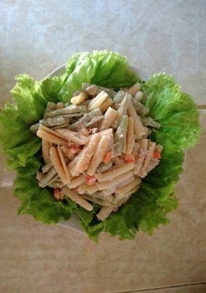 Una foto de Ensalada de Pasta Corta