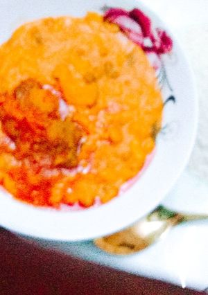 A picture of Beans Pudding.