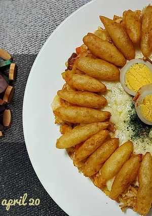 Foto resep Make over Makanan sisa ^omelet campur^