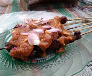 Resep mudah Sate daging kambing Lezat Mantap