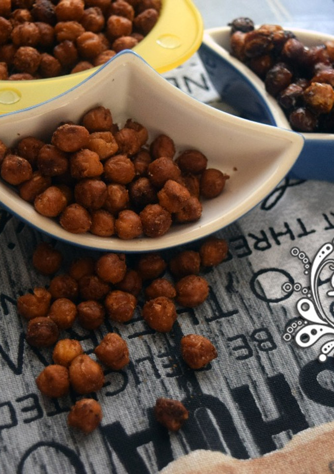 Una foto de Snack de Garbanzos dulces y salados