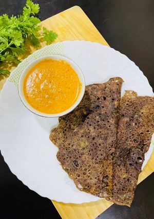 A picture of Instant Ragi Dosa.