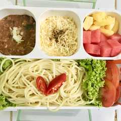 รูปของ Spaghetti barbeque