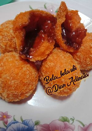 Foto resep Bola-bola ubi kuning
