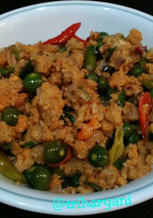 Foto resep Tumis Oncom Leunca