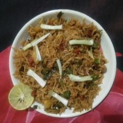 A picture of Vegetable fried rice.