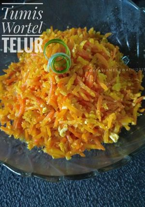 Foto resep Tumis Wortel Telur