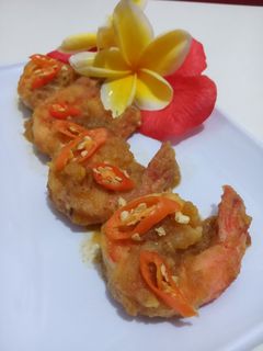 Foto resep Udang kari saus telur asin