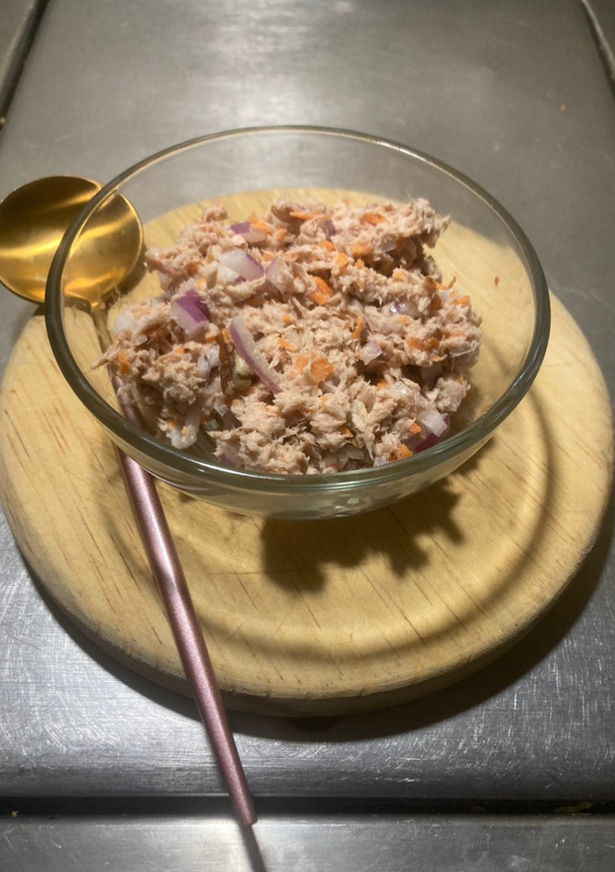 Una foto de Atún a la @Jauregrill esta receta me es muy rica práctica pero con un súper sabor
