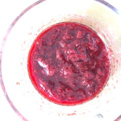 Drunk strawberry sauce A picture of Drunk strawberry sauce.