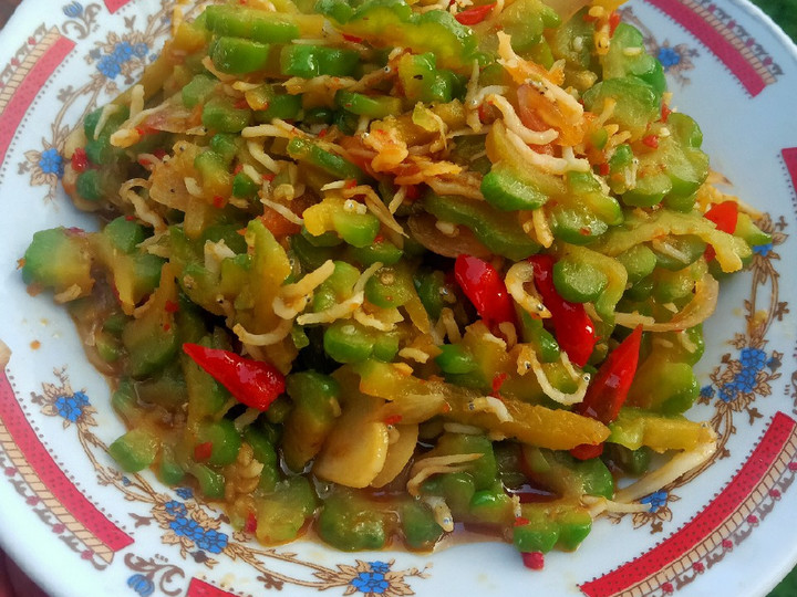 Resep Tumis pedaas pare teri medan, Sempurna