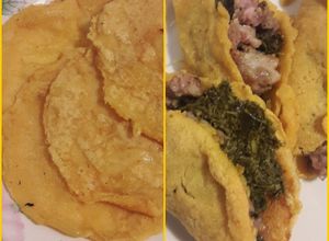 Foto di Crespelle di lenticchie rosse