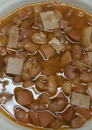 Una foto de Frijoles charros