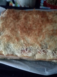 Una foto de Brioche con bechamel