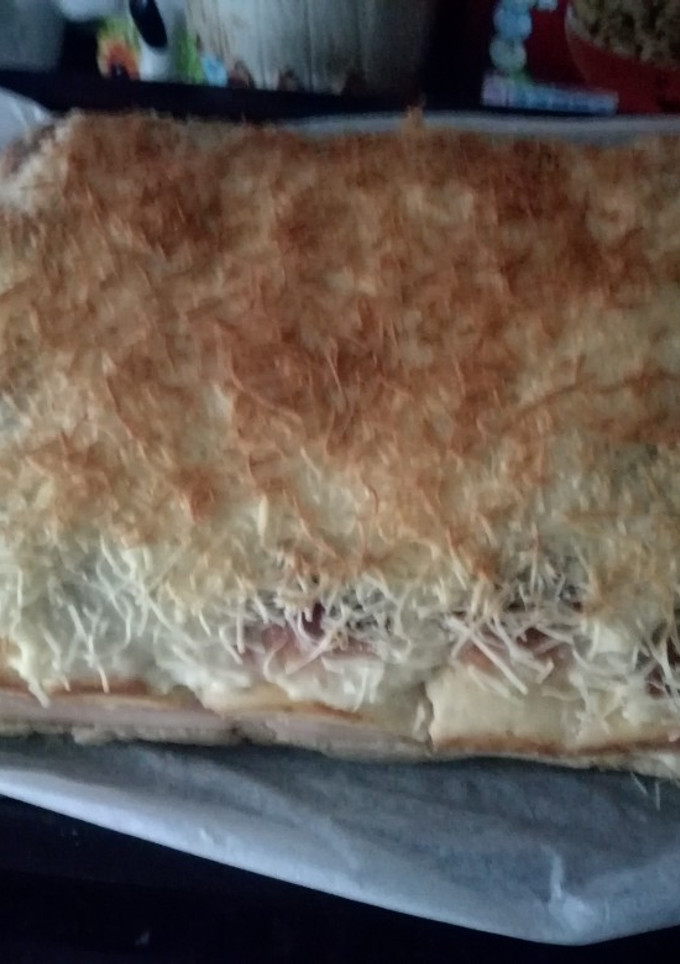Una foto de Brioche con bechamel