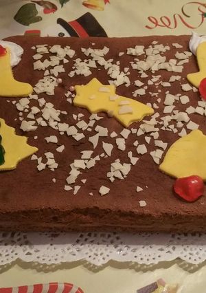 Foto principal de Bizcocho de chocolate de Navidad