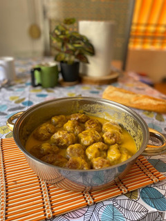 Una foto de Albóndigas con salsa al estilo de mi padre 💃🏻