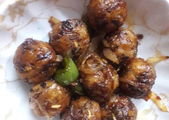 Manilall Roti Roti Manchurian Recipe by Mridula Srivastava - Cookpad