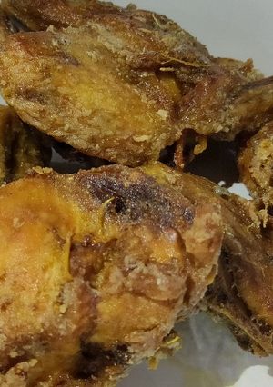 Foto resep Ayam goreng bumbu kuning