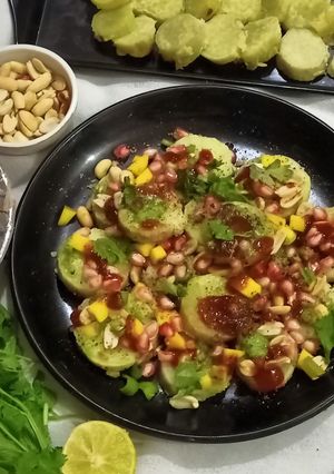 A picture of Sweet Potato Chaat.