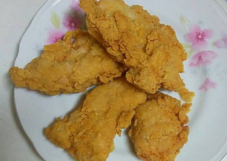 Resep Ayam Fillet Crispy, Enak Banget