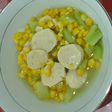 Sup jagung bakso simple
