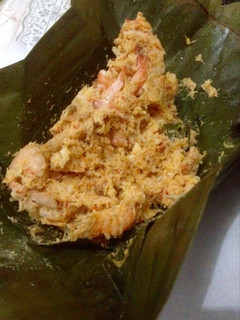 Foto resep Botok Udang Sungai Kelapa Muda
