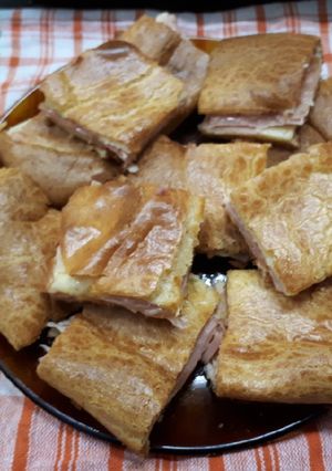 Una foto de Torta de fiambre fácil, económica y riquísima 😊