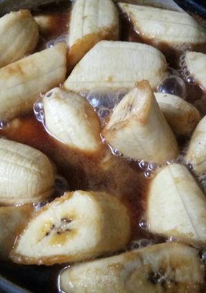 Foto resep Kolak pisang kepok (yang di gambar masih proses masak)